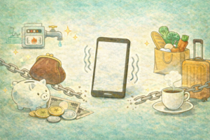 他を節約してもスマホ代だけは下がらない