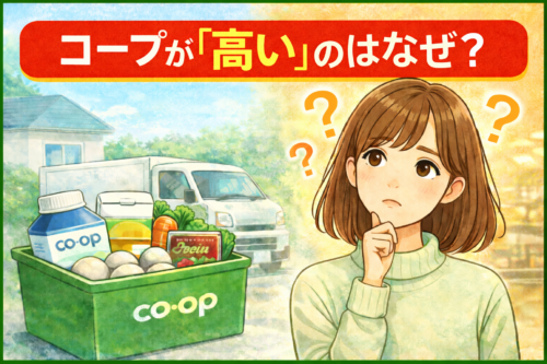 コープが「高い」と感じてしまうのはなぜ？