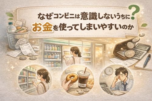 なぜコンビニは意識しないうちにお金を使ってしまいやすいのか