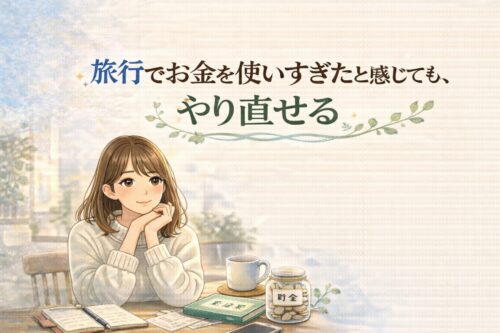まとめ:旅行でお金を使いすぎたと感じても、やり直せる