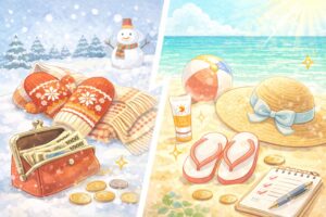 季節の出費が増える