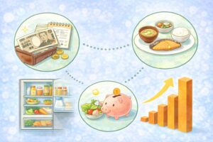 食費が安定しやすくなる