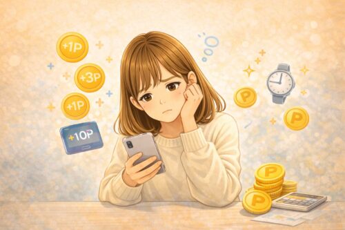 ポイ活が稼げないと感じる理由