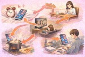 スキマ時間のはずが生活の中に入り込んでくる