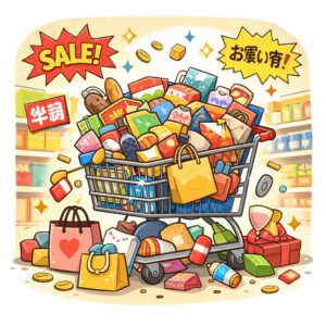 つい買いすぎてしまう