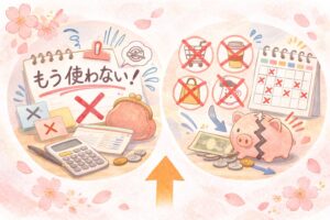 「もう使わない」と極端なルールを作ってしまった