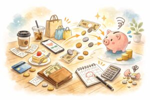 小さな出費が重なっていた