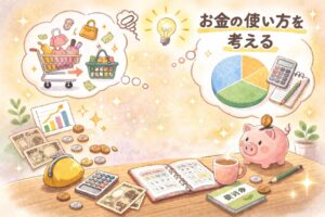 お金の使い方を考えるようになった