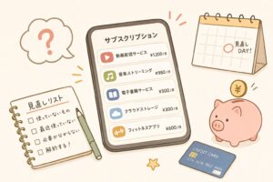 放置していたサブスク