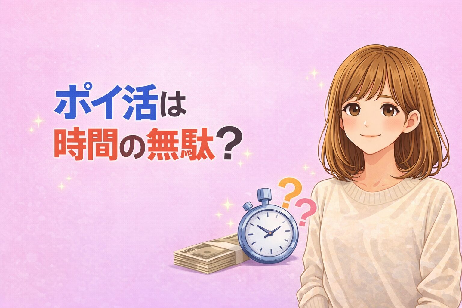 ポイ活は時間の無駄？やって感じたデメリットとやめた理由