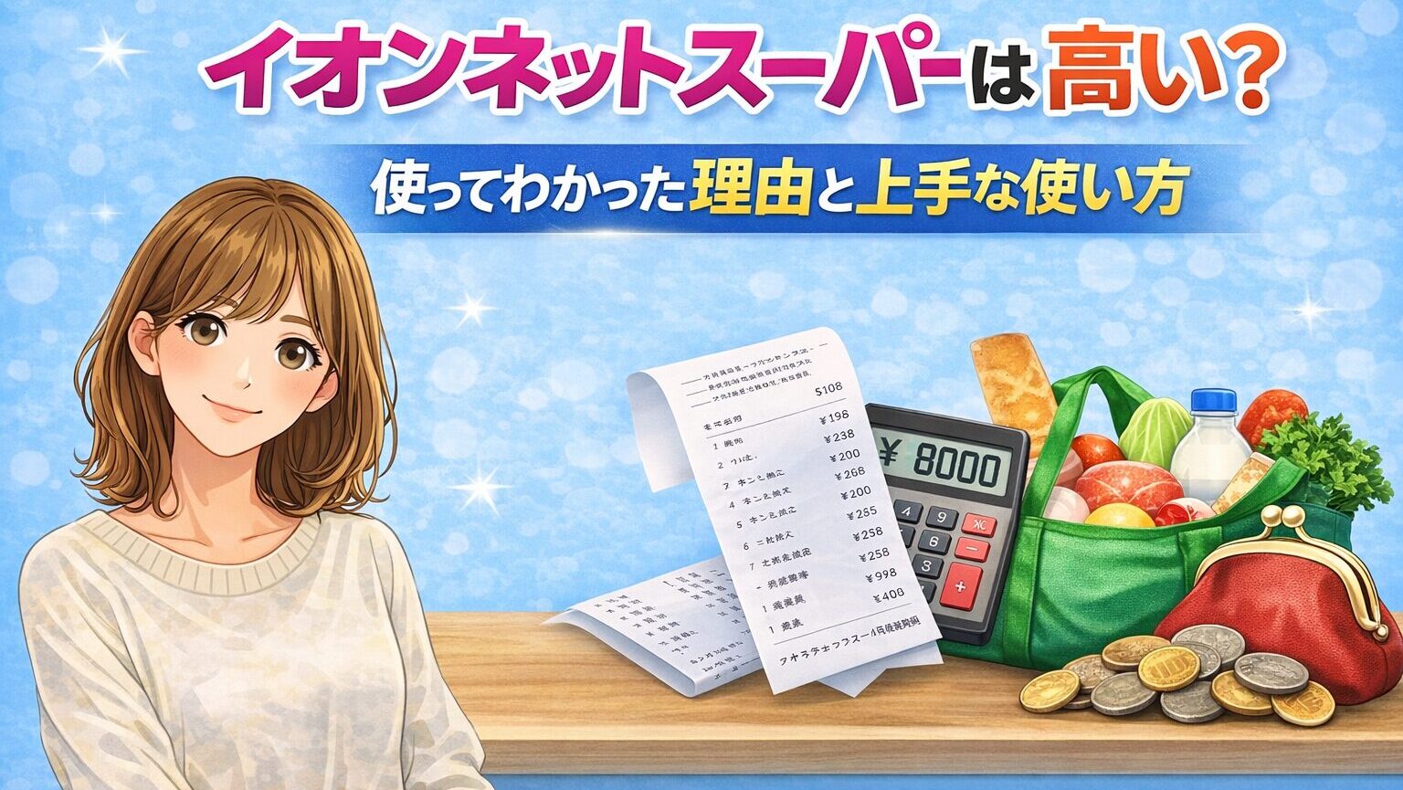 イオンネットスーパーは高い？実際に使って感じた理由と上手な使い方